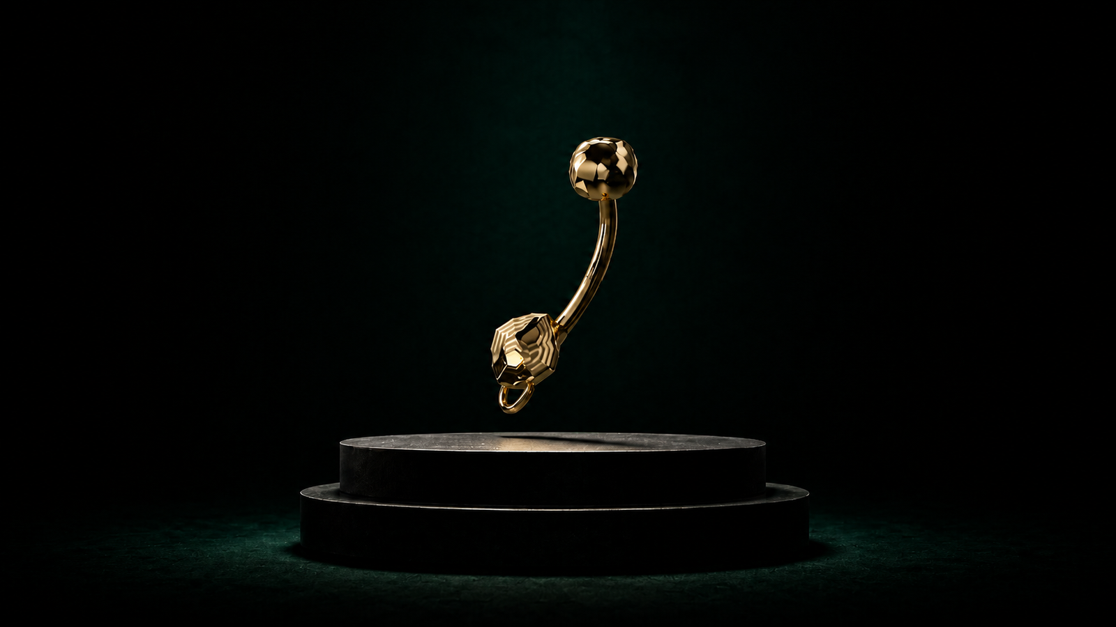 Siklah Piercing Base — gioiello modulare in oro 18 carati